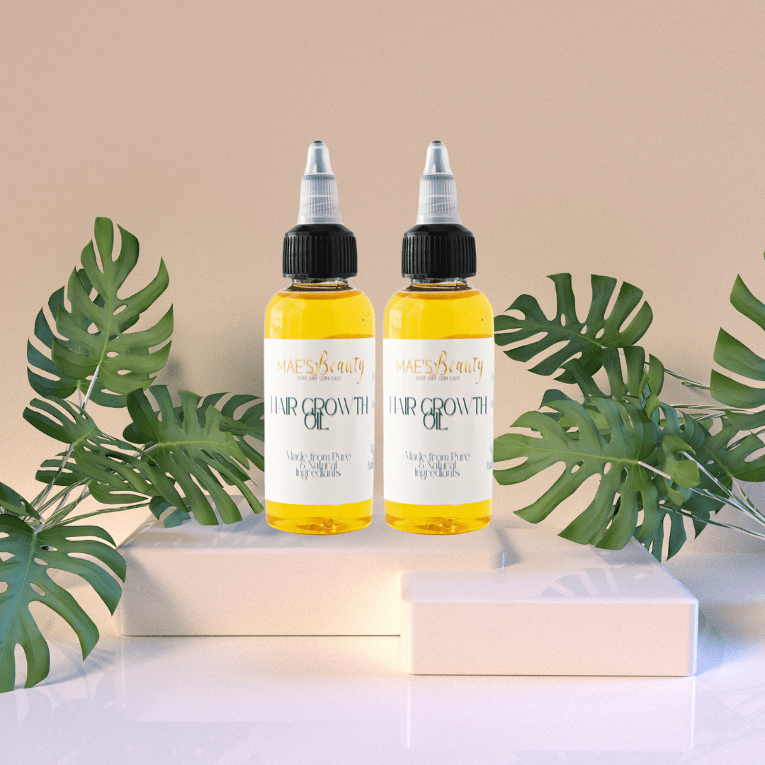 Mae's Beauty Hair Growth Oil × 2 Bundle - Beauty by Mae, LLCMae's Beauty