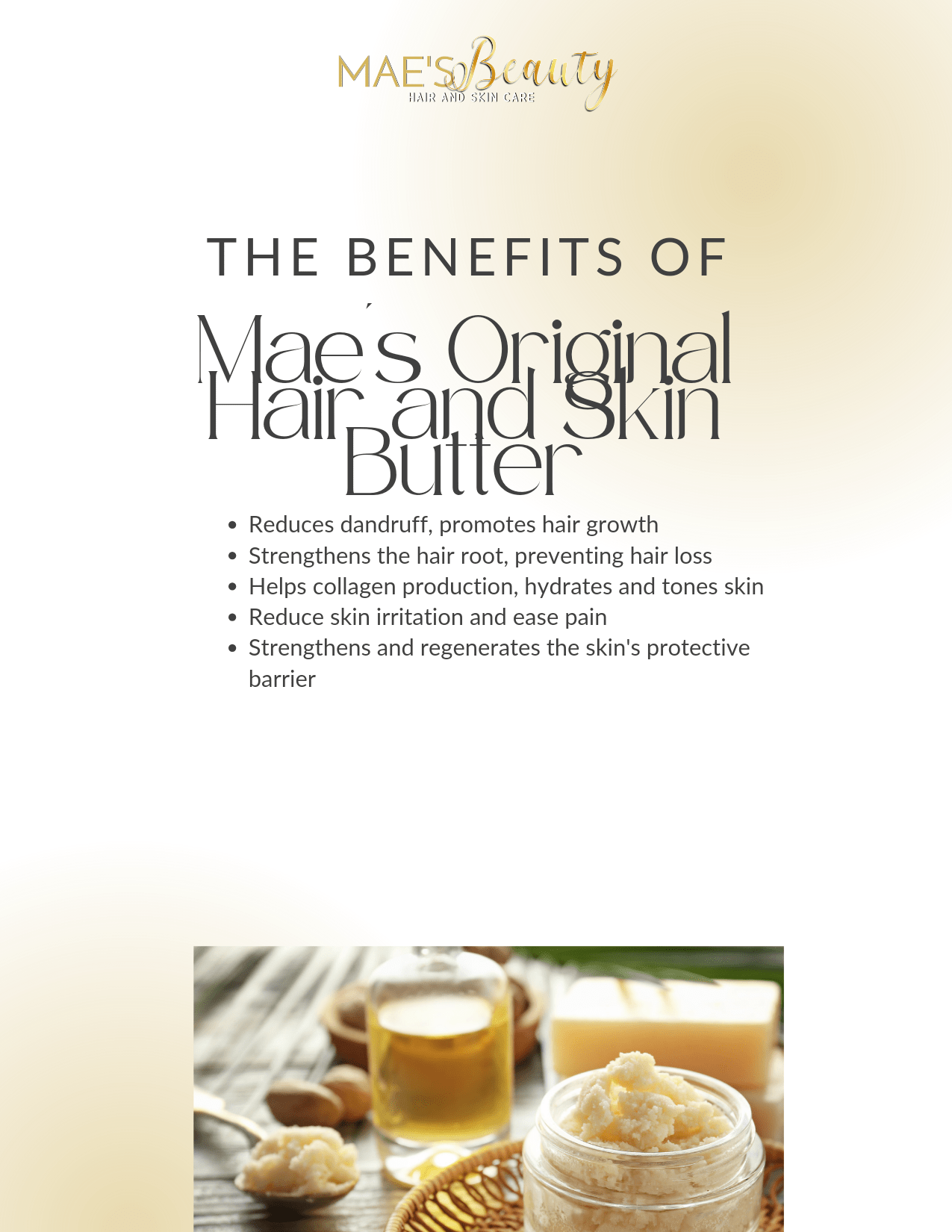 Mae's Beauty Hair & Skin Butter - Beauty by Mae, LLCMae's Beauty