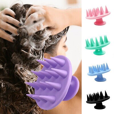 Silicone Hair Scalp Massaging Shampoo Brush - Beauty by Mae, LLCBeauty by Mae, LLC
