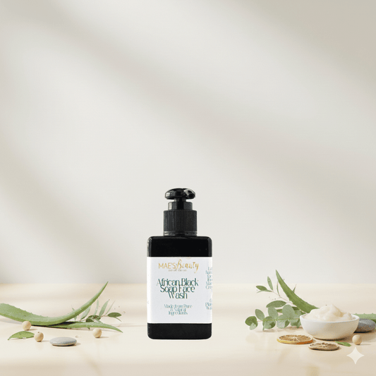 African Black Soap Face Wash - Beauty by Mae, LLCBeauty by Mae, LLC