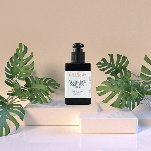 African Black Soap Face Wash - Beauty by Mae, LLCBeauty by Mae, LLC