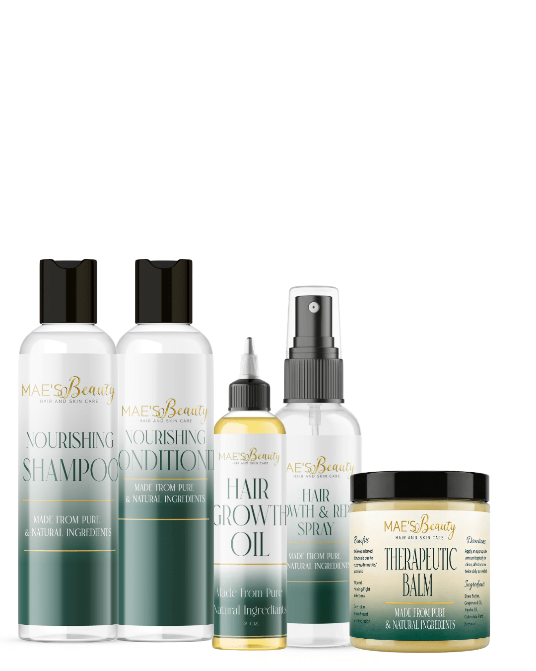 Mae's Beauty Hair and Skin Care Bundle - Beauty by Mae, LLCBeauty by Mae, LLC