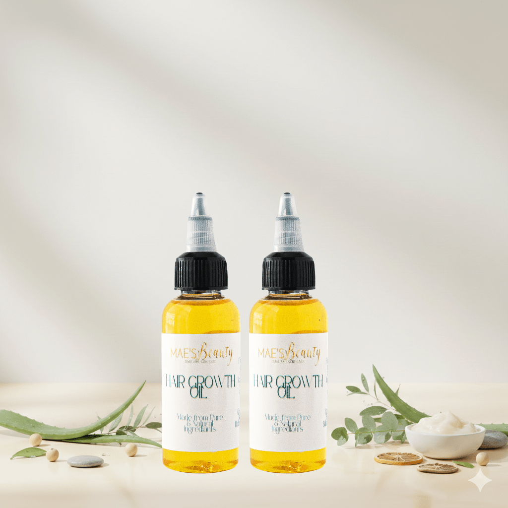 Mae's Beauty Hair Growth Oil × 2 Bundle - Beauty by Mae, LLCMae's Beauty