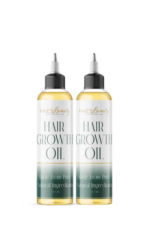 Mae's Beauty Hair Growth Oil × 2 Bundle - Beauty by Mae, LLCMae's Beauty