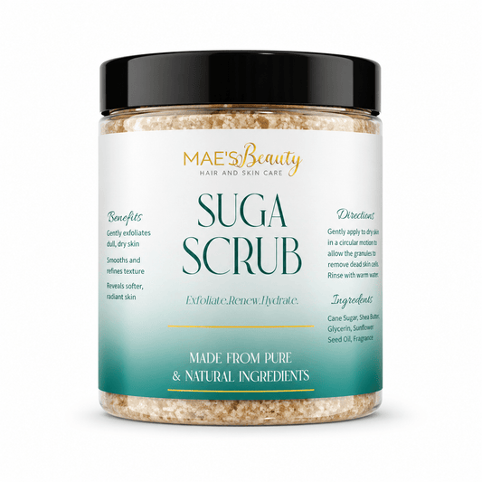 Mae's Beauty Suga Scrubs - Beauty by Mae, LLCBeauty by Mae, LLC