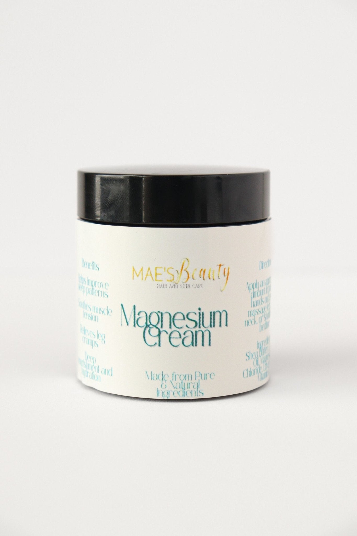 Mae's Magnesium Cream - Beauty by Mae, LLCBeauty by Mae, LLC