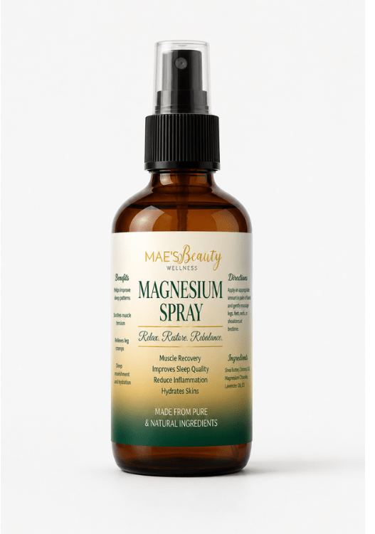 Mae's Magnesium Spray - Beauty by Mae, LLCBeauty by Mae, LLC