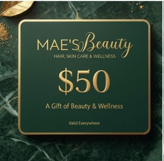 Mae's Beauty Gift Card